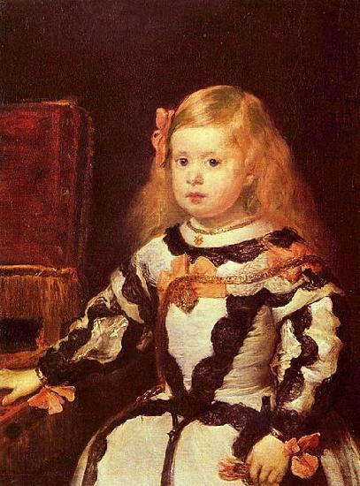 Diego Velazquez Portrat der Infantin Maria Margarita oil painting image